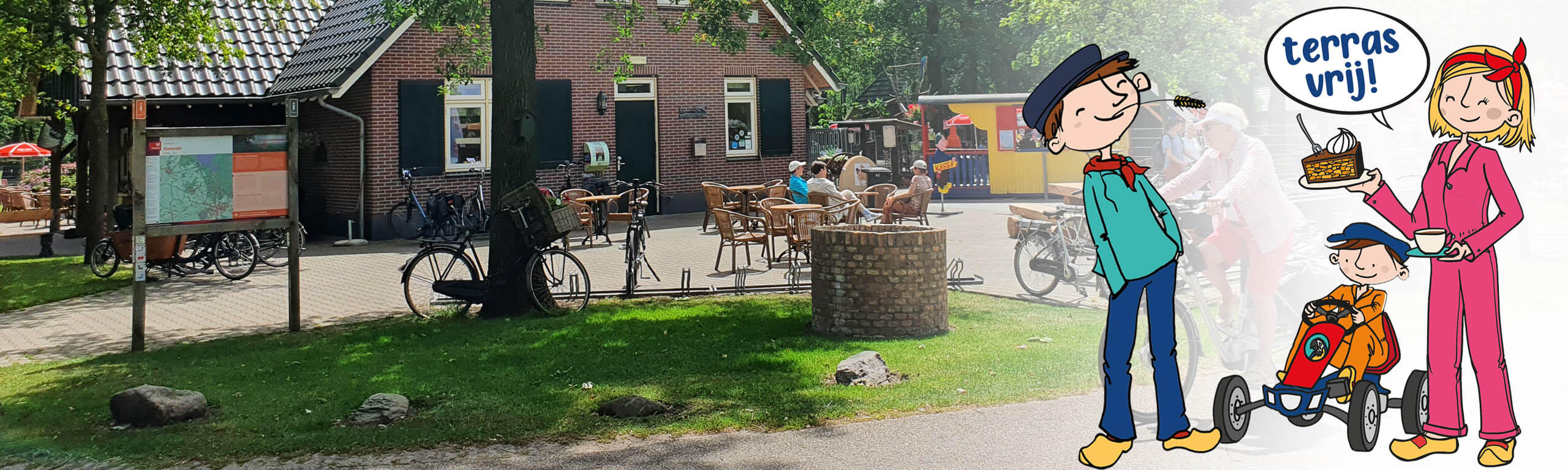 Rustpunt fietsers